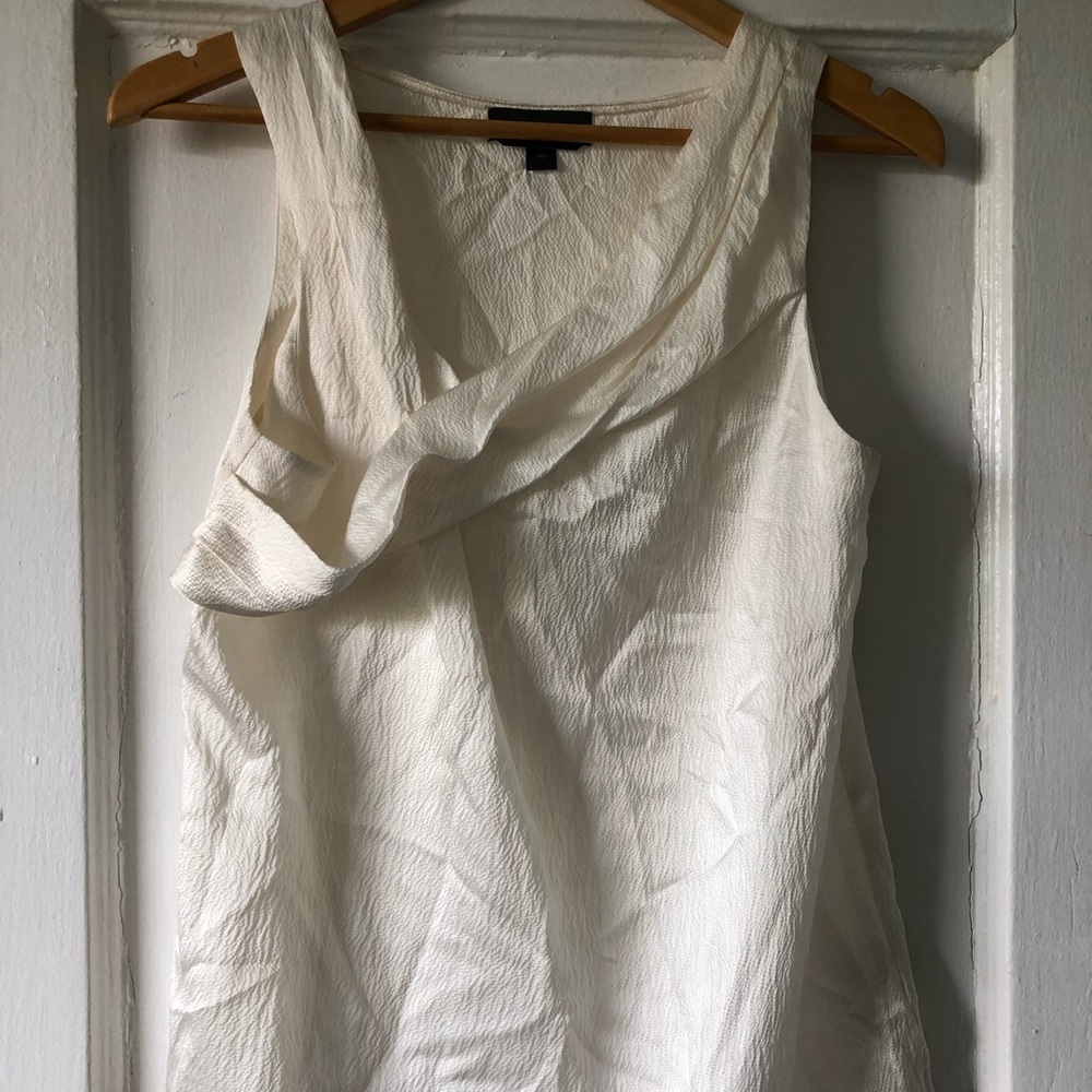 Silk origami blouse